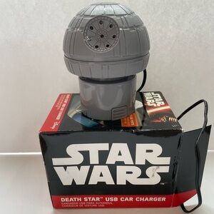 Star Wars Death Star USB Car Charger - Gray
